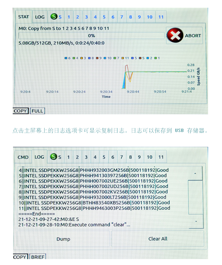 M.2 PCIe/NVMe SSD 硬盤拷貝機(jī)